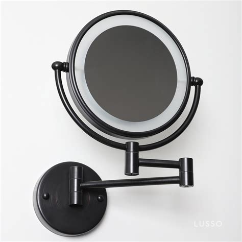 Black Makeup Mirror