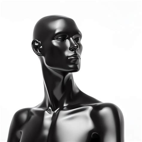 Black Mannequin Background