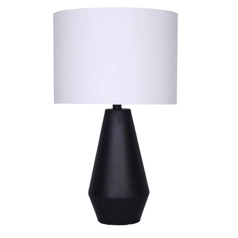 Black Matte Table Lamp