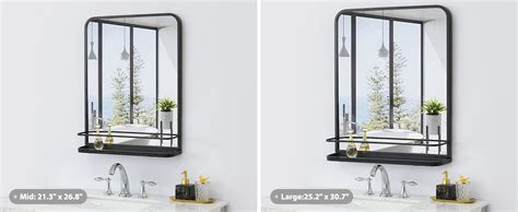 Black Mirror With Shelf Amazon