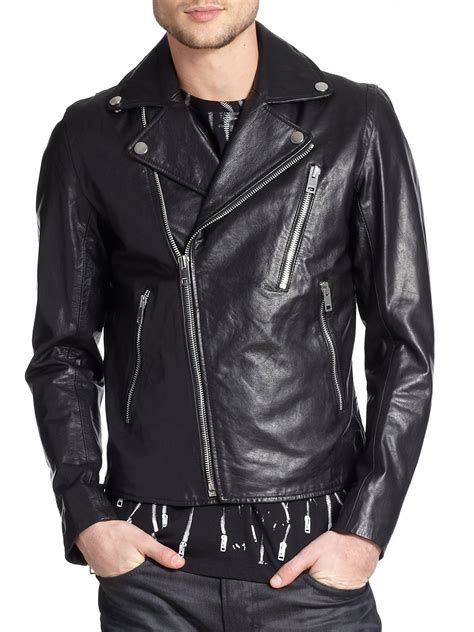 black moto biker jacket