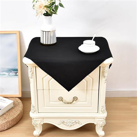 Black Nightstand Cover