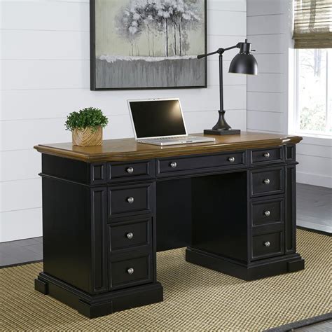 black oak desk
