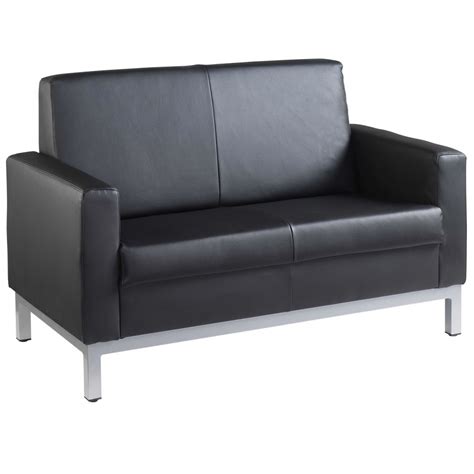 Black Office Couch