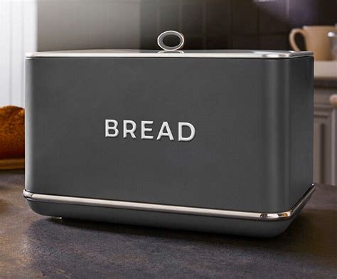 Black Or Grey Bread Bin