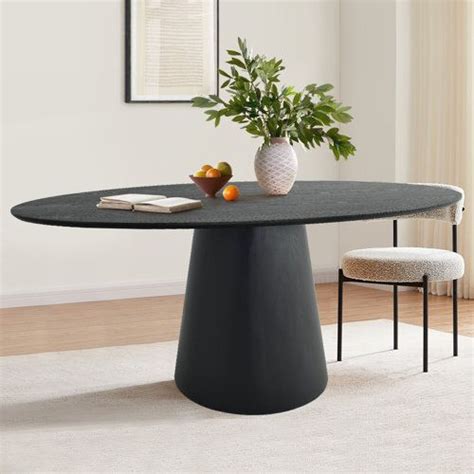 Black Oval Dining Table Australia