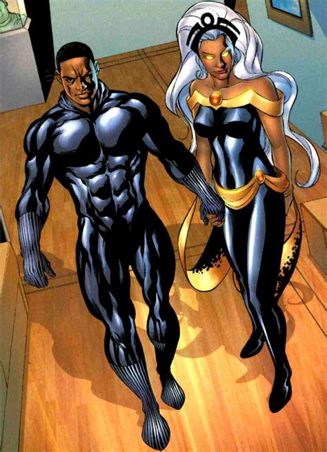 black panther and storm comic
