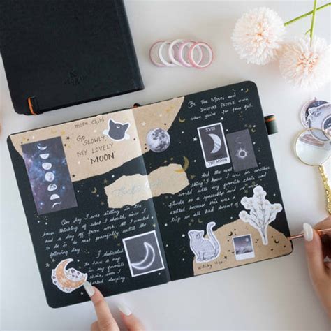 Black Paper Journal Ideas
