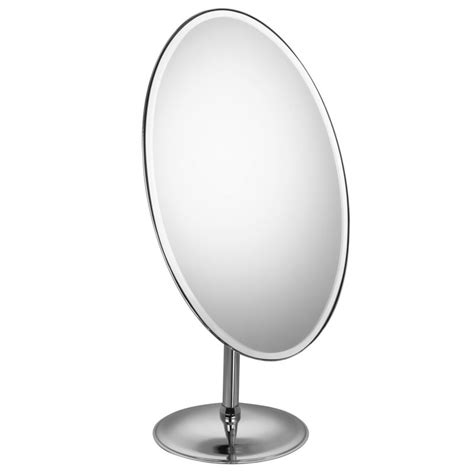 black pedestal bathroom mirror