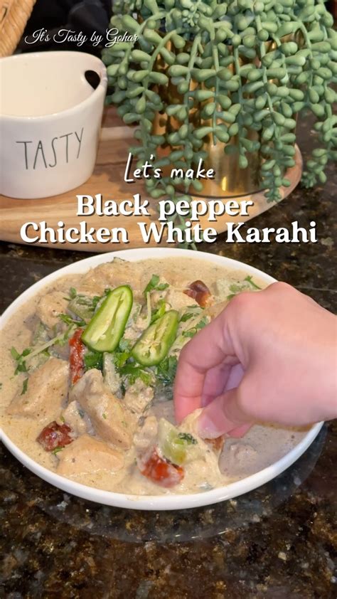 Black Pepper White Karahi