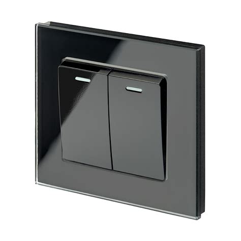 Black Plastic Light Switches