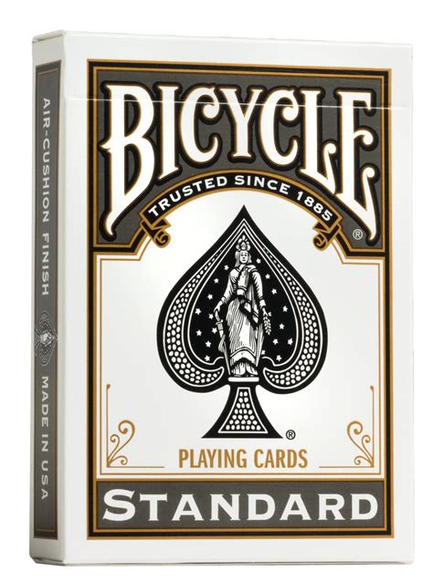 black playing cards bicycle
