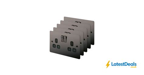 Black Plug Sockets Screwfix