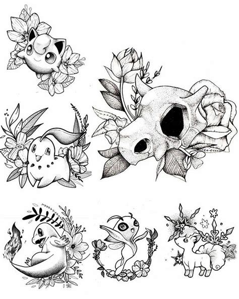 Famous Black Pokemon Tattoo Designs References