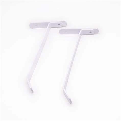 Black Radiator Shelf Brackets