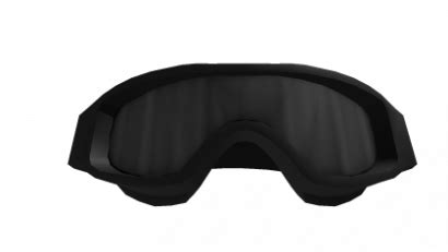 Black Raised Goggles Id