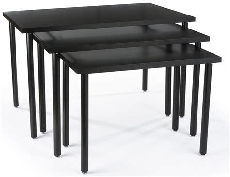 Black Rectangular Nesting Tables