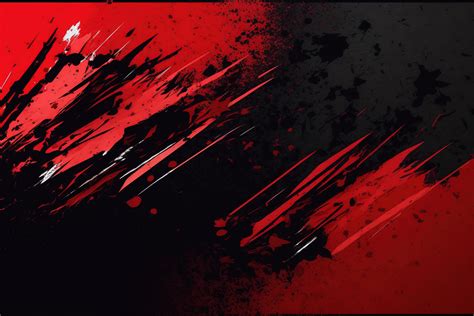 Black Red Background Banner