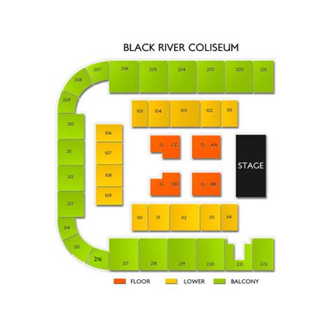 Black River Coliseum Seating Chart