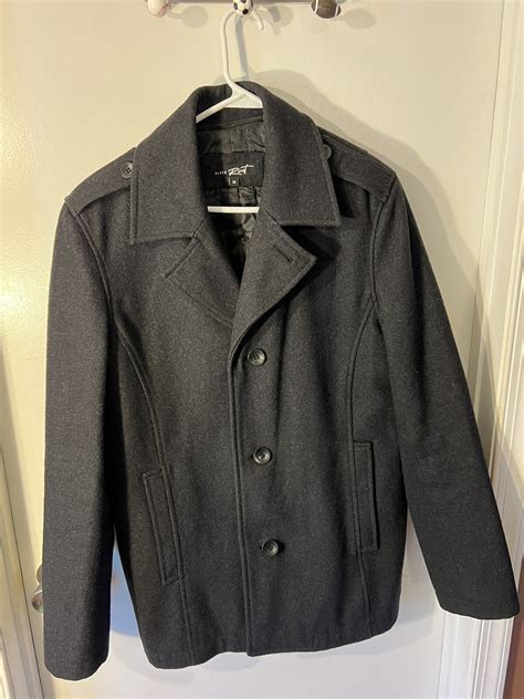 Black Rivet Jacket Wool