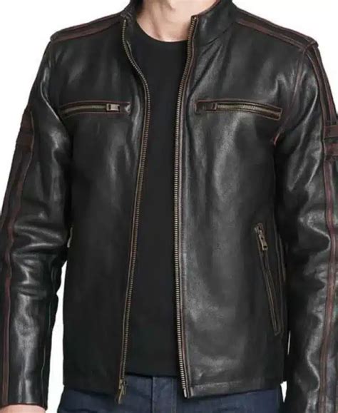 Black Rivet Leather Jackets