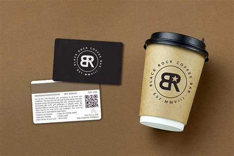 Black Rock Qr Code Gift Card