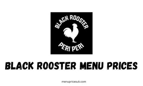 black rooster opening times