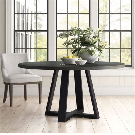 Black Round Dining Tables