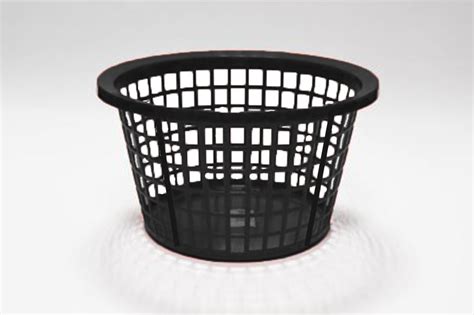 Black Round Laundry Baskets