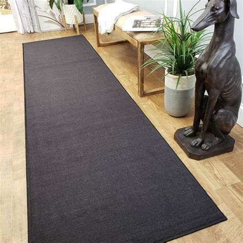 black rubber back utility rug