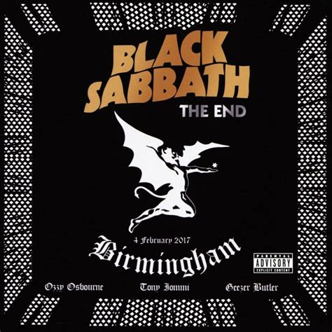 black sabbath - the end live in birmingham cd