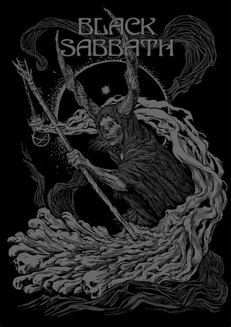 black sabbath band artwork
