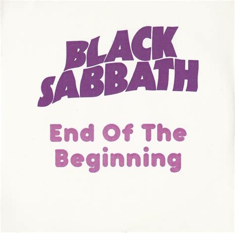 black sabbath end of the beginning