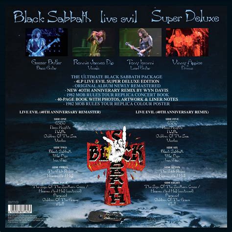black sabbath live evil deluxe edition