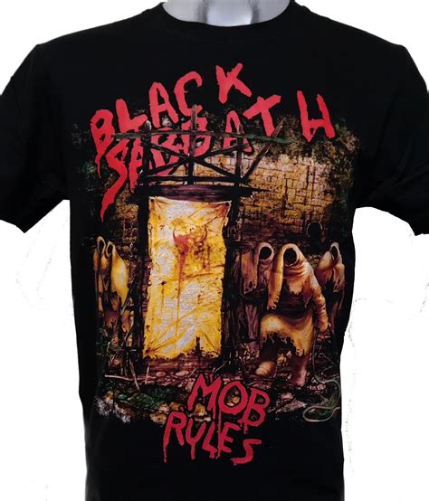 black sabbath mob rules shirt
