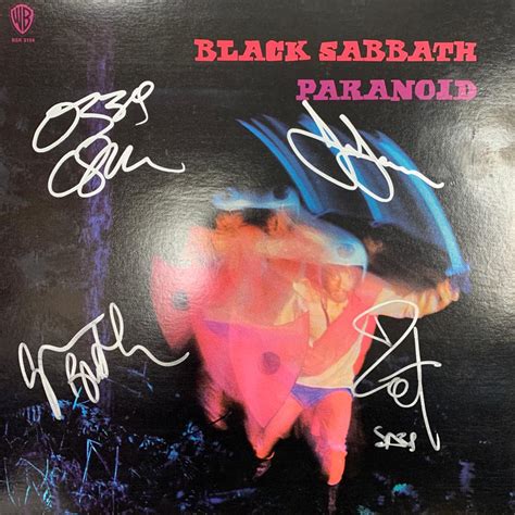 black sabbath paranoid album value