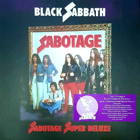 black sabbath sabotage super deluxe discogs