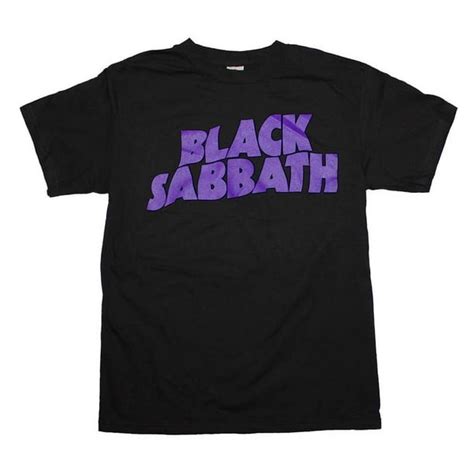 black sabbath t shirt asda quality