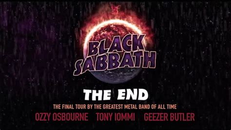 black sabbath the end tour dates