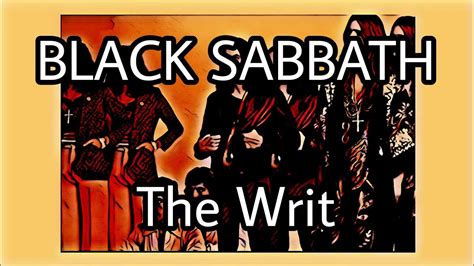 black sabbath the writ