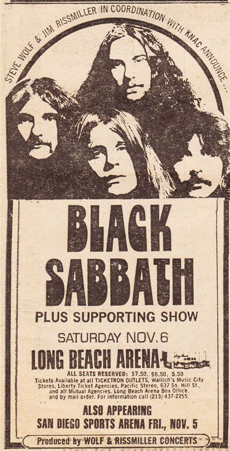 black sabbath tour 1976