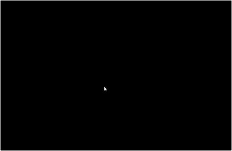 black screen