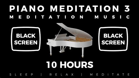 black screen 10 hours meditation
