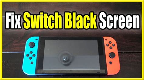 Black Screen Nintendo Switch