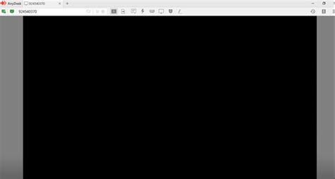 black screen website