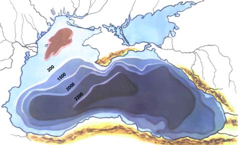 black sea average depth