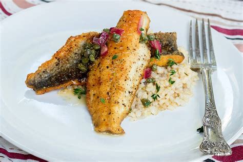black sea bass in french