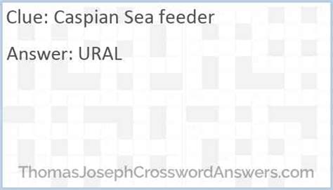 black sea feeder crossword clue