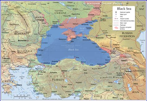 black sea map project