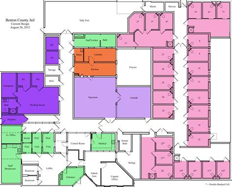 black site detention floor plan